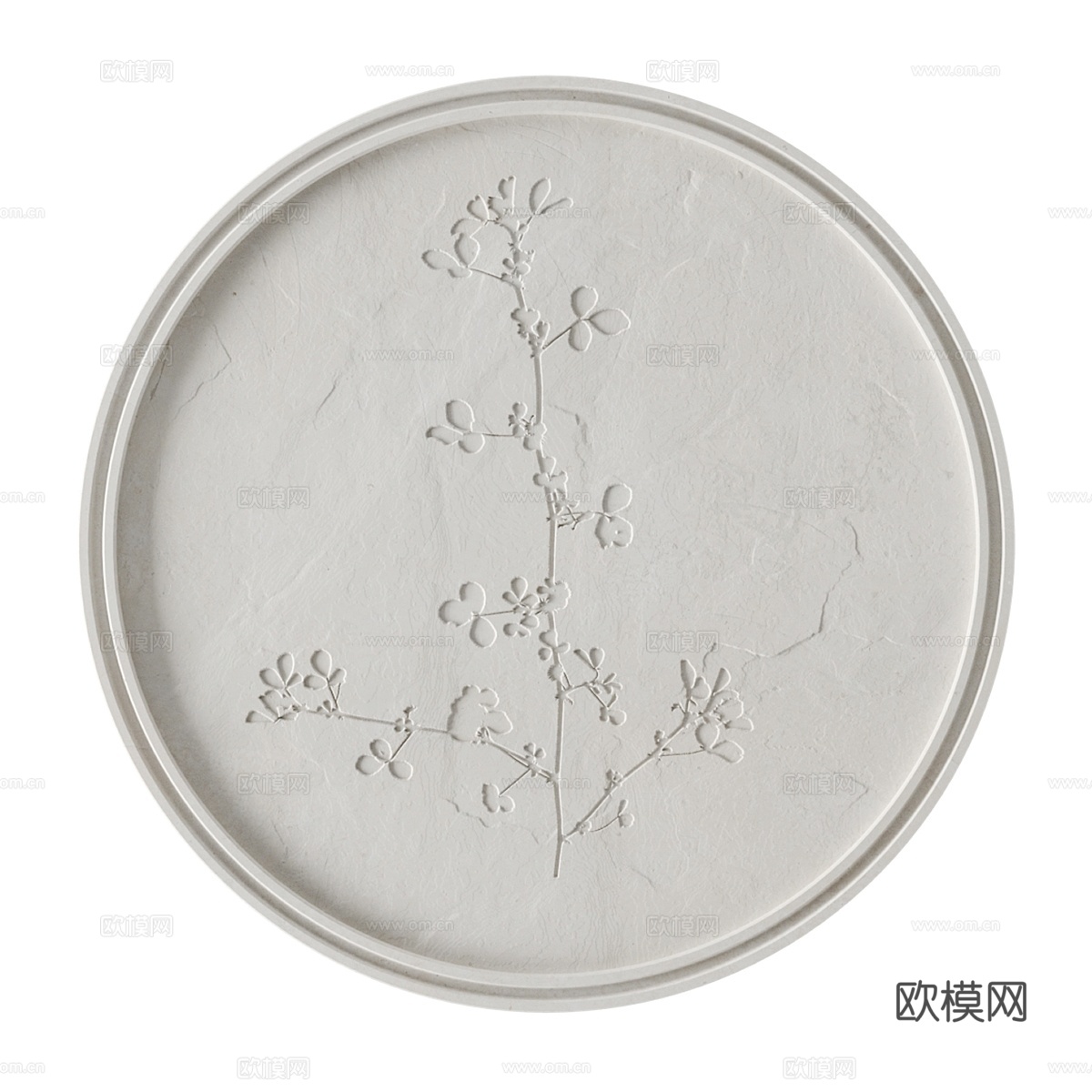 石膏浮雕装饰3d模型下载