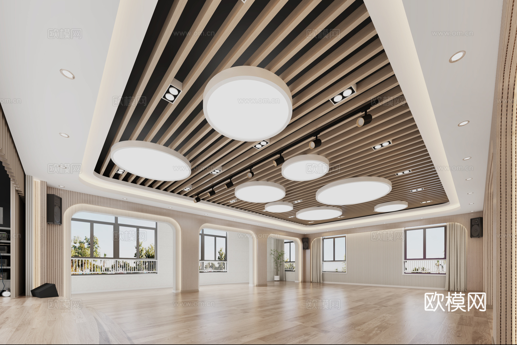 幼儿园教室 幼儿园舞蹈室 幼儿园科技教室 幼儿园创意教室免费3d模型