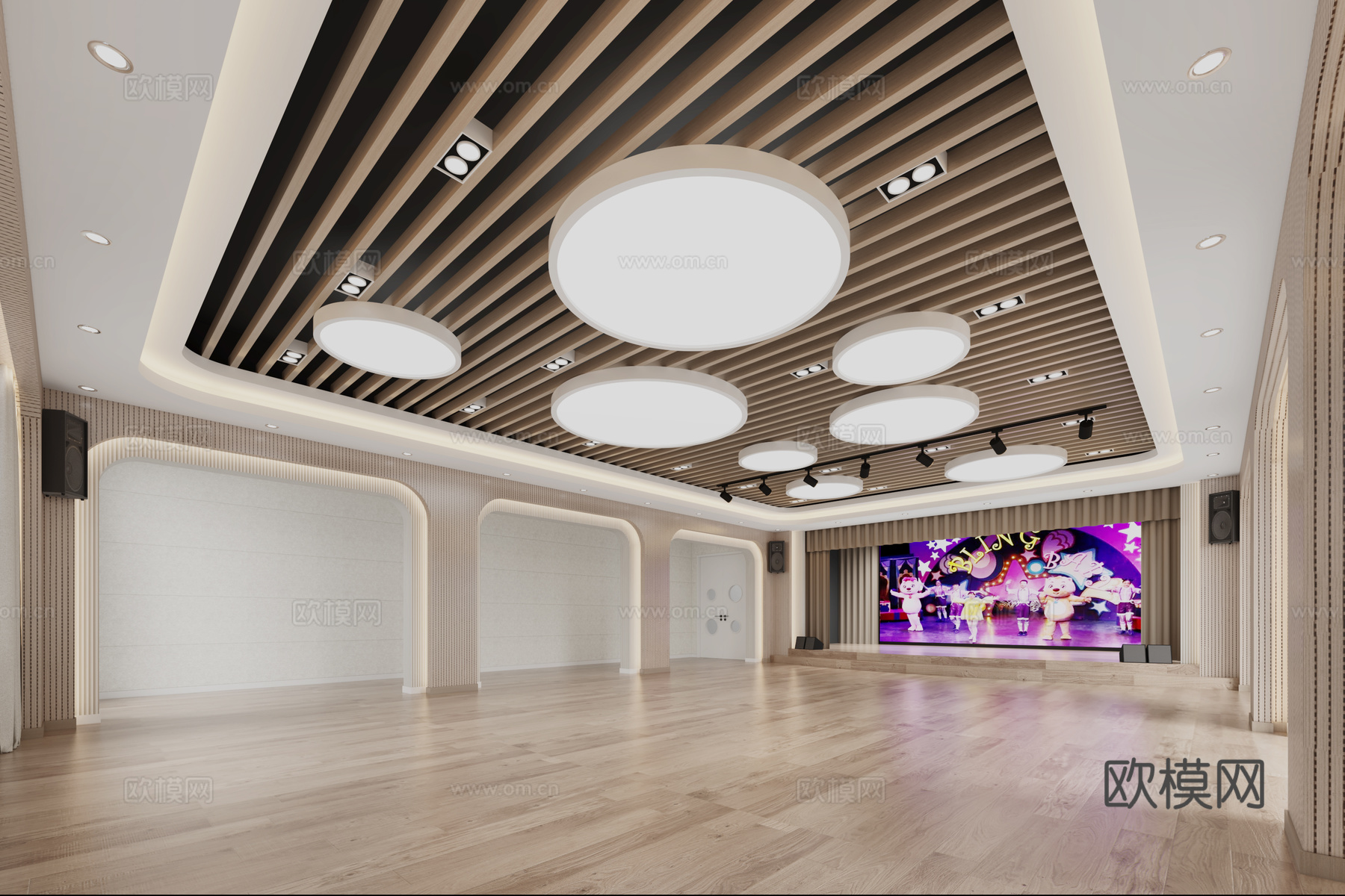 幼儿园教室 幼儿园舞蹈室 幼儿园科技教室 幼儿园创意教室免费3d模型