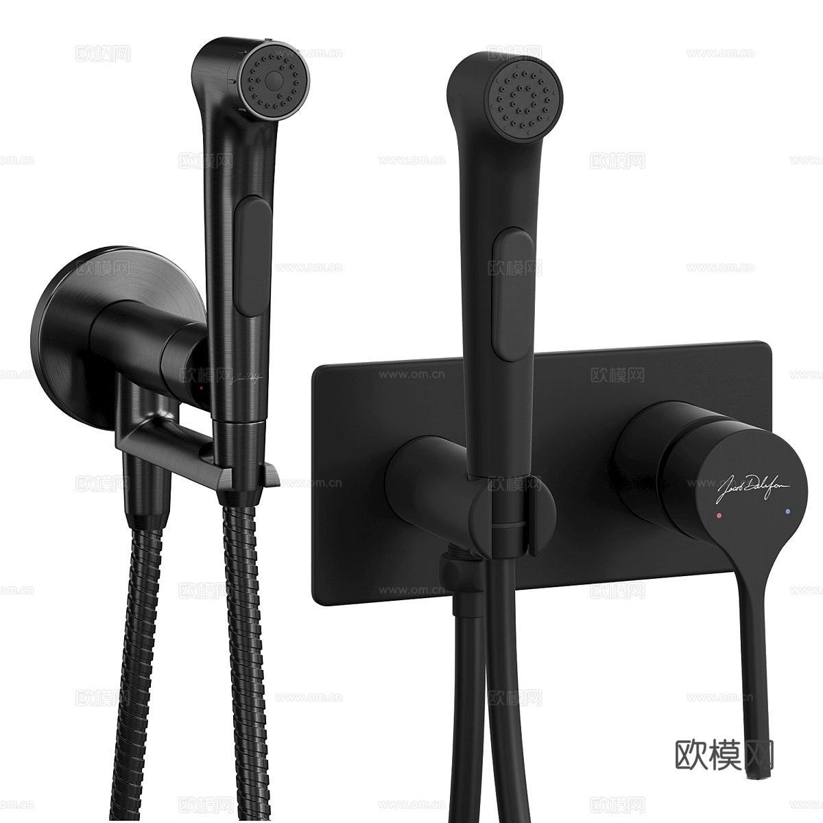 现代 Jacob Delafon Elate 水龙头3d模型下载（渲染图5）