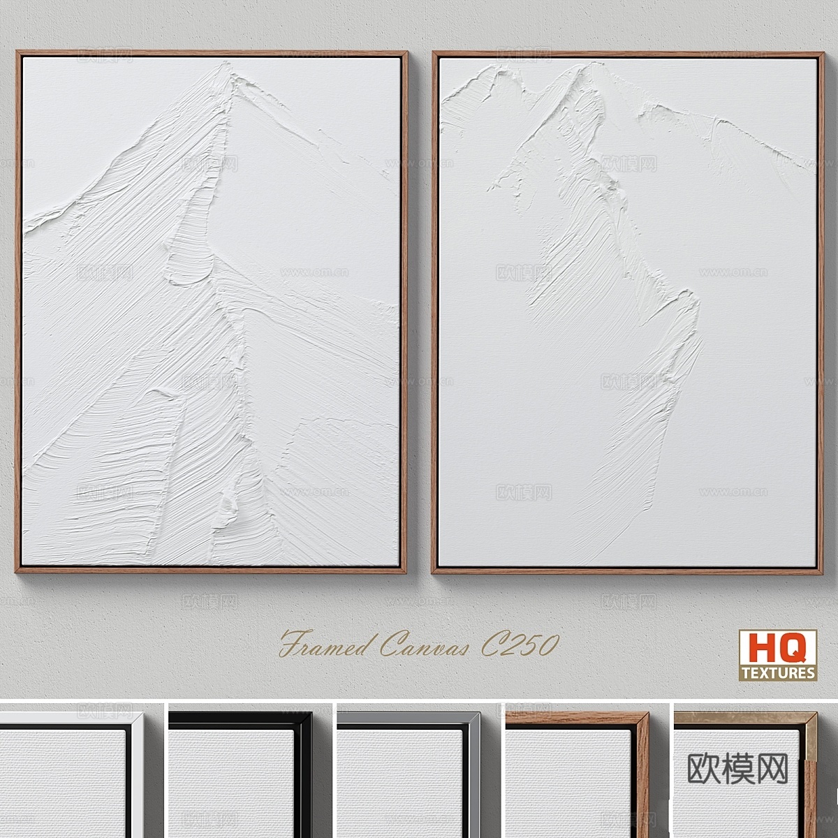 康拉德神圣质感壁画 C-2503d模型