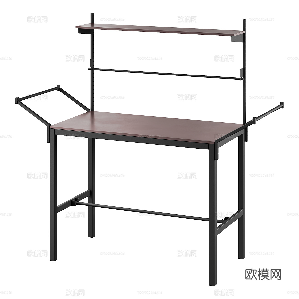 现代 Metal Concept 包装台 技术桌3d模型下载（渲染图1）