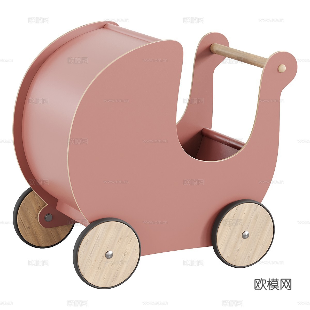 现代 Sebra 娃娃车厢3d模型下载（渲染图1）