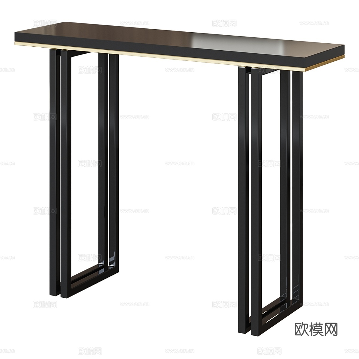 art. Minimalist-80 极简边桌3d模型下载