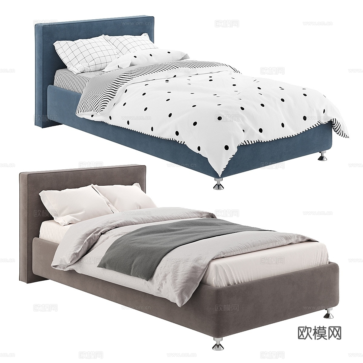 露易莎床3d模型下载