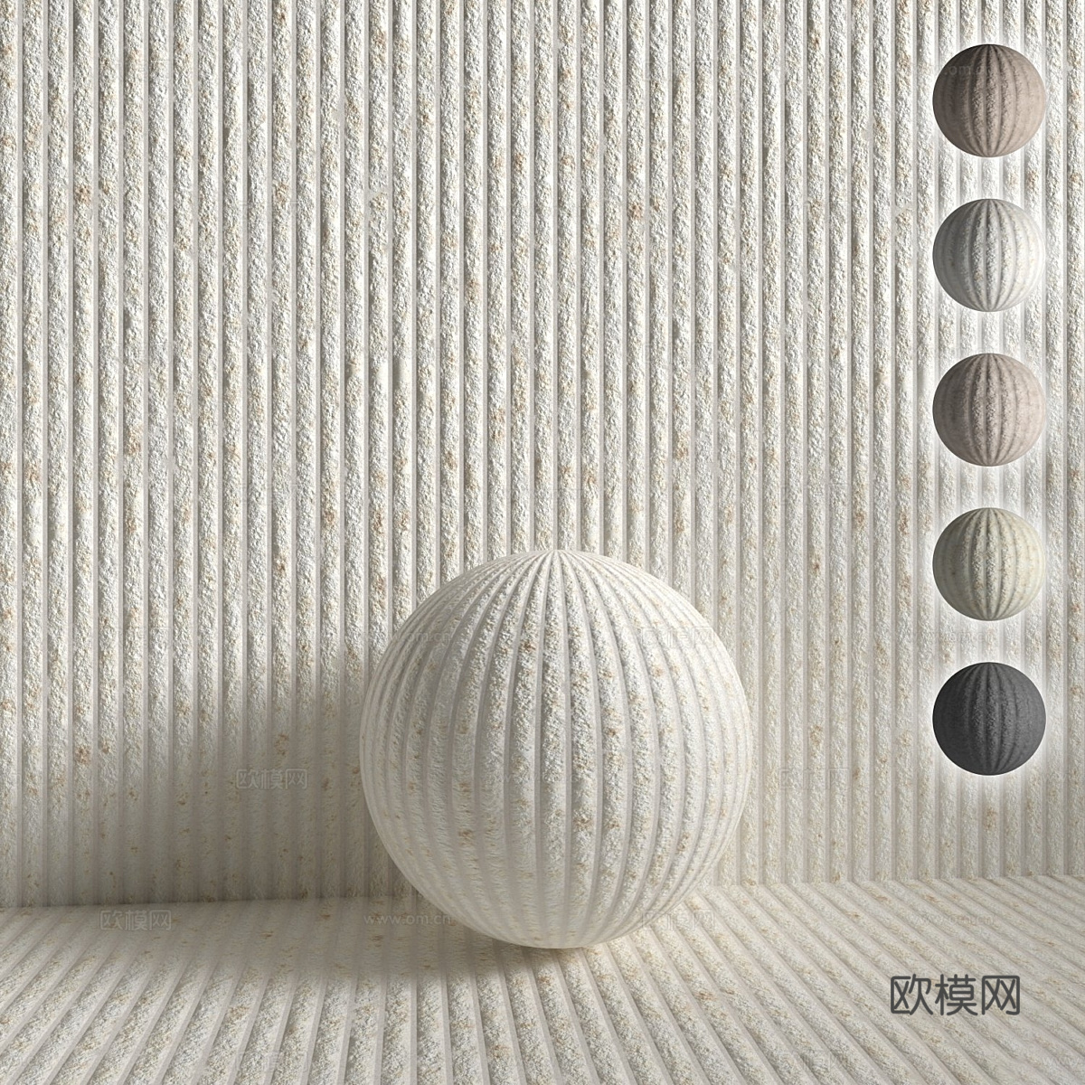 现代侘寂装饰涂料 艺术漆 肌理漆3d模型下载（渲染图1）