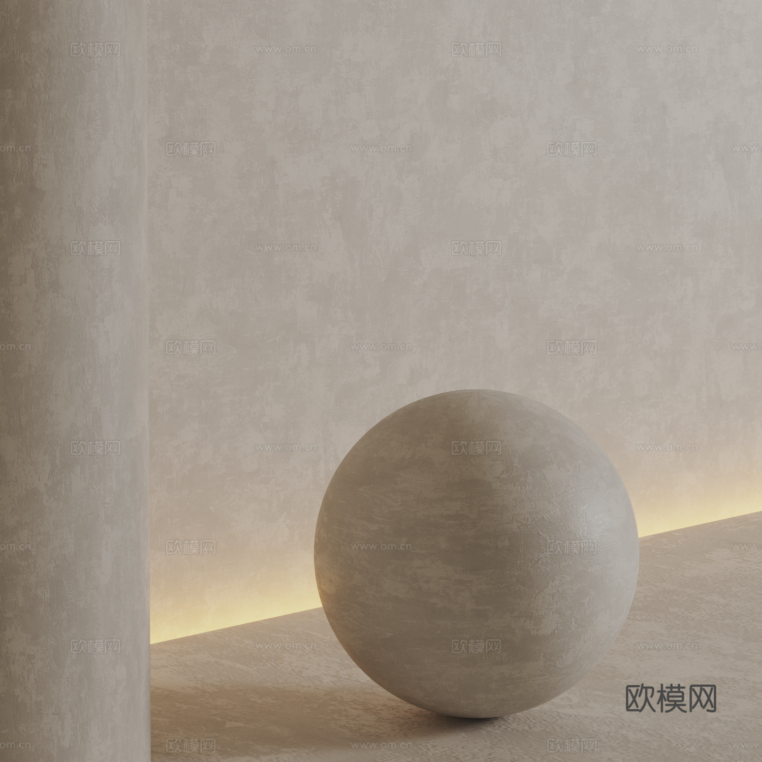 现代微水泥 肌理漆 艺术漆 艺术涂料 奶油风涂料su模型