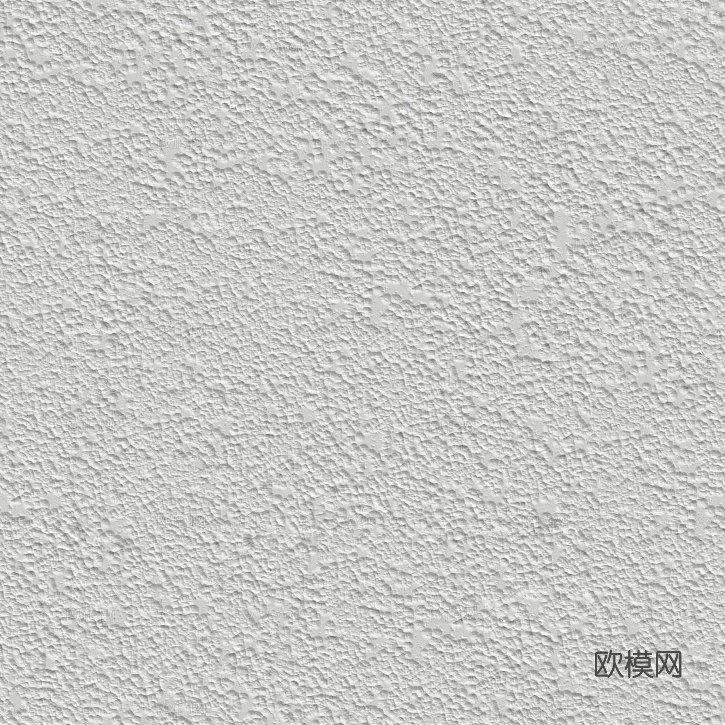 无缝白色现代真石漆 外墙漆贴图