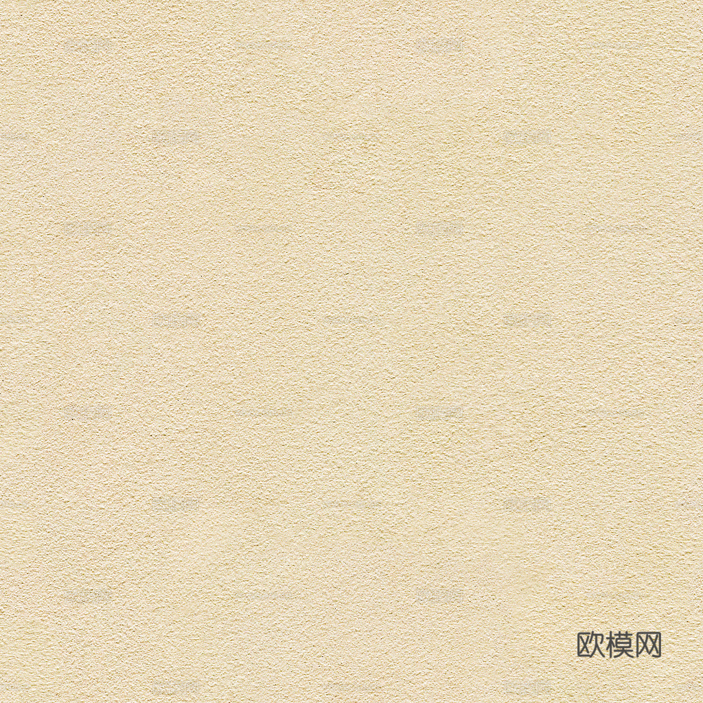 无缝米黄色墙面真石漆贴图下载