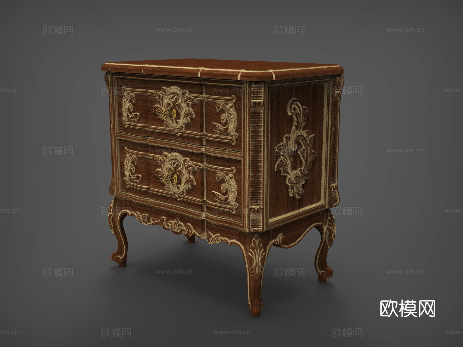 柜子  玄关柜   收纳柜   中式柜子3d模型下载