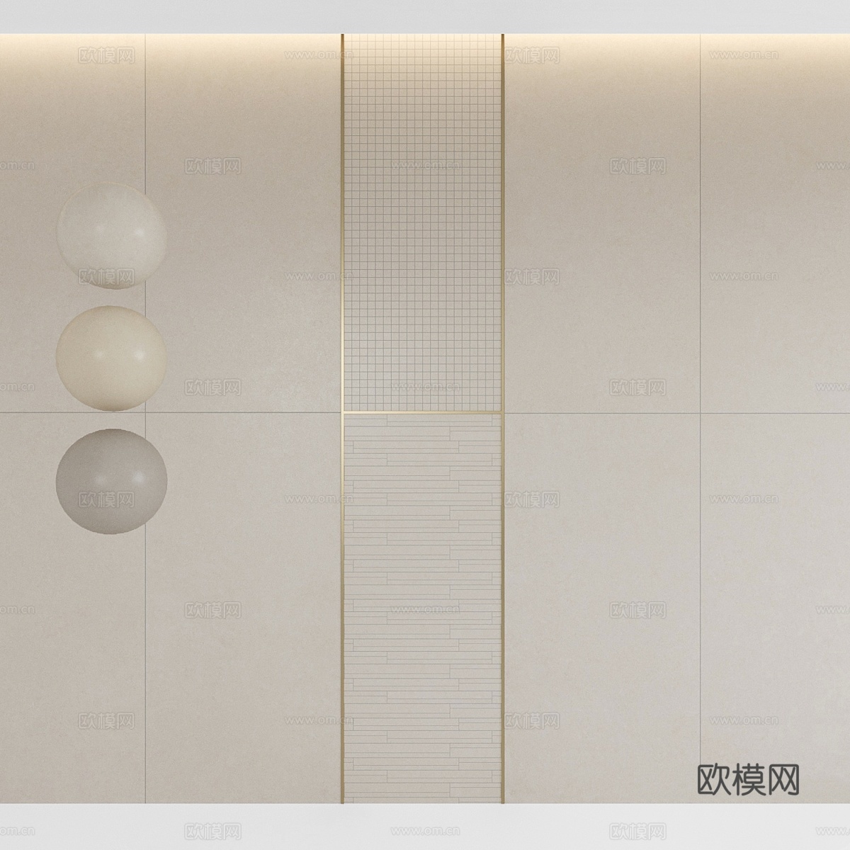 现代设计 CERIM 元素石装饰系列3d模型