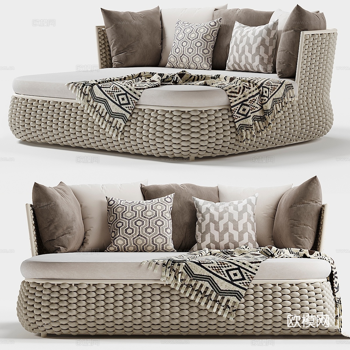 LEON 日床 Mindo3d模型下载