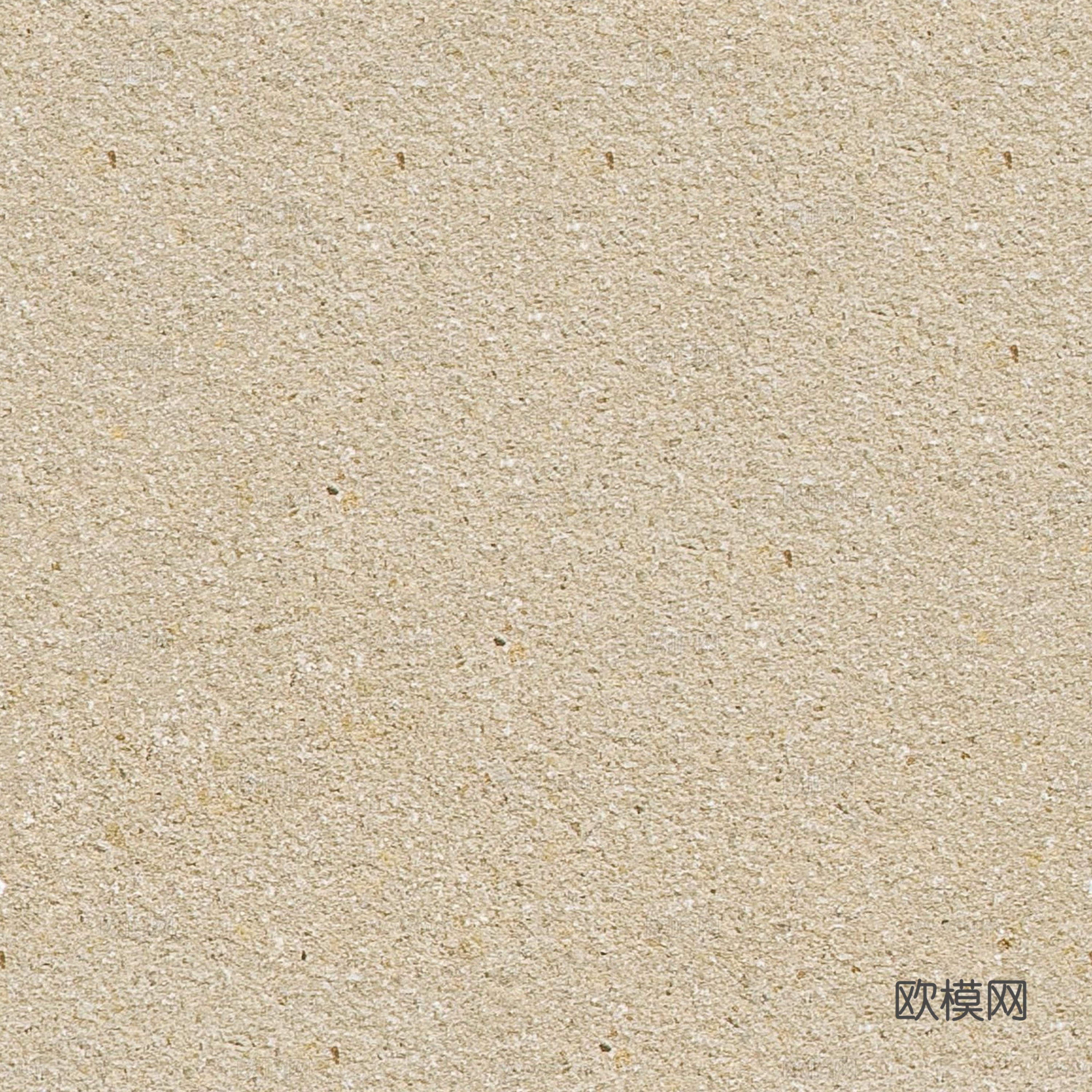 无缝米黄色墙面真石漆贴图