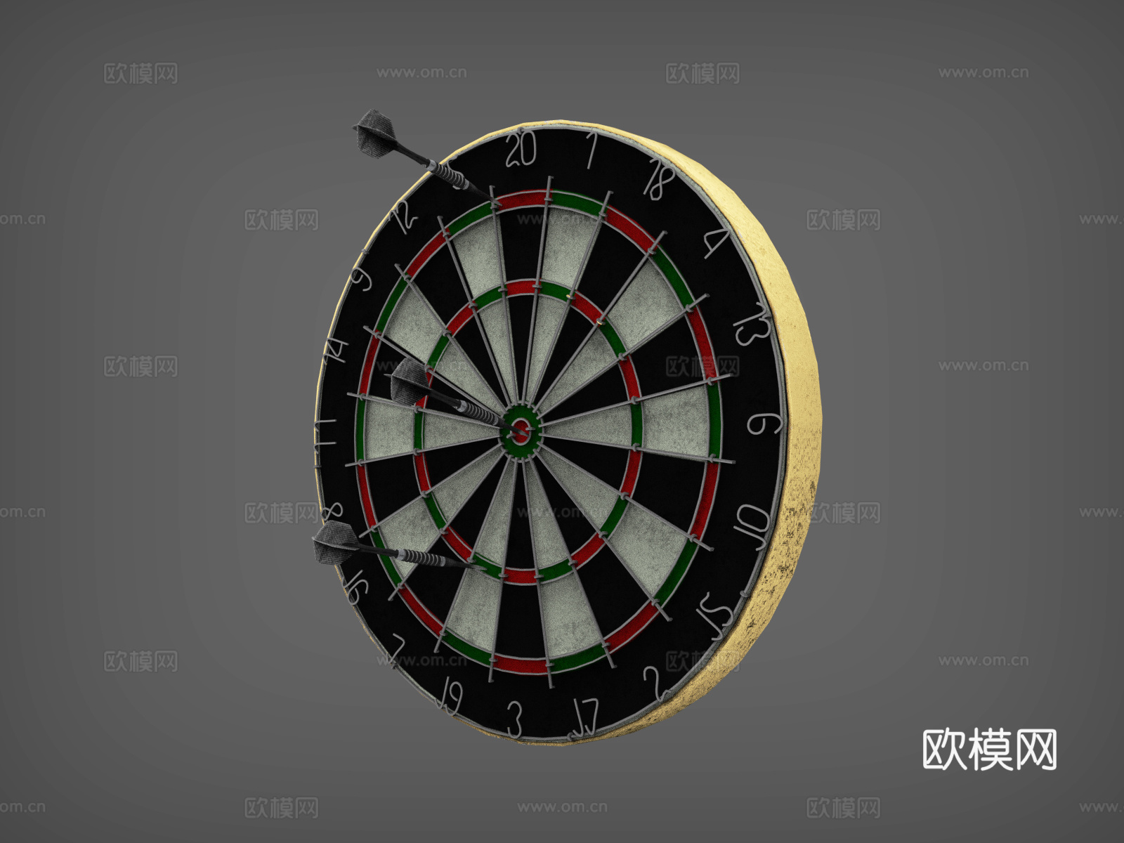 飞镖   投掷武器   镖针  镖筒  镖杆  镖翼3d模型下载