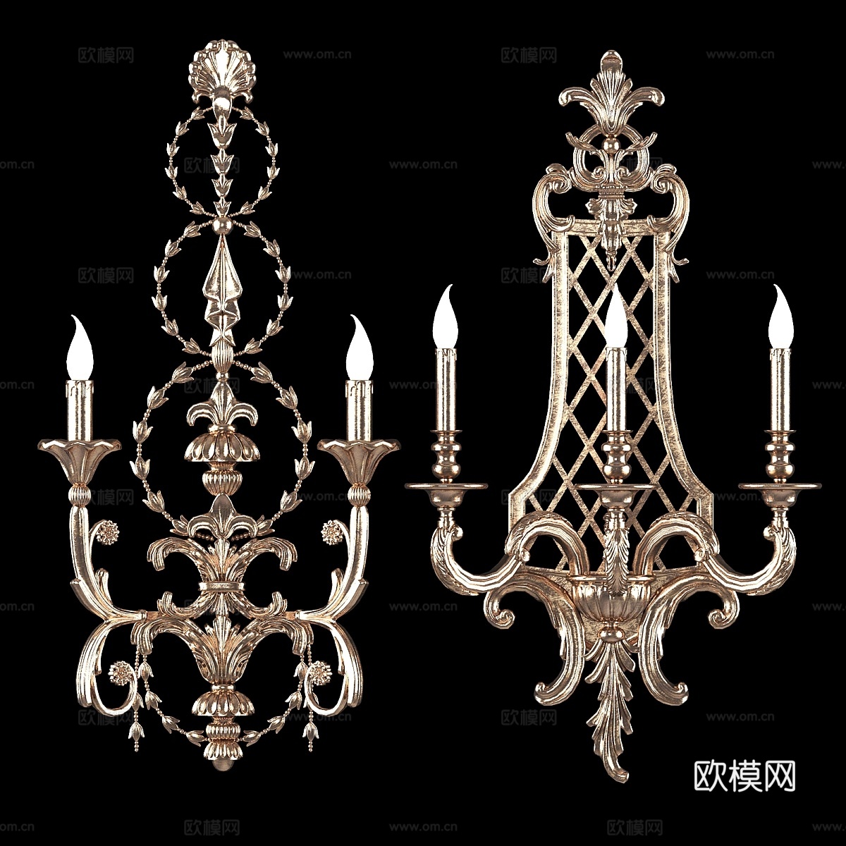 罗伯托·乔凡尼尼壁灯艺术品10423d模型下载