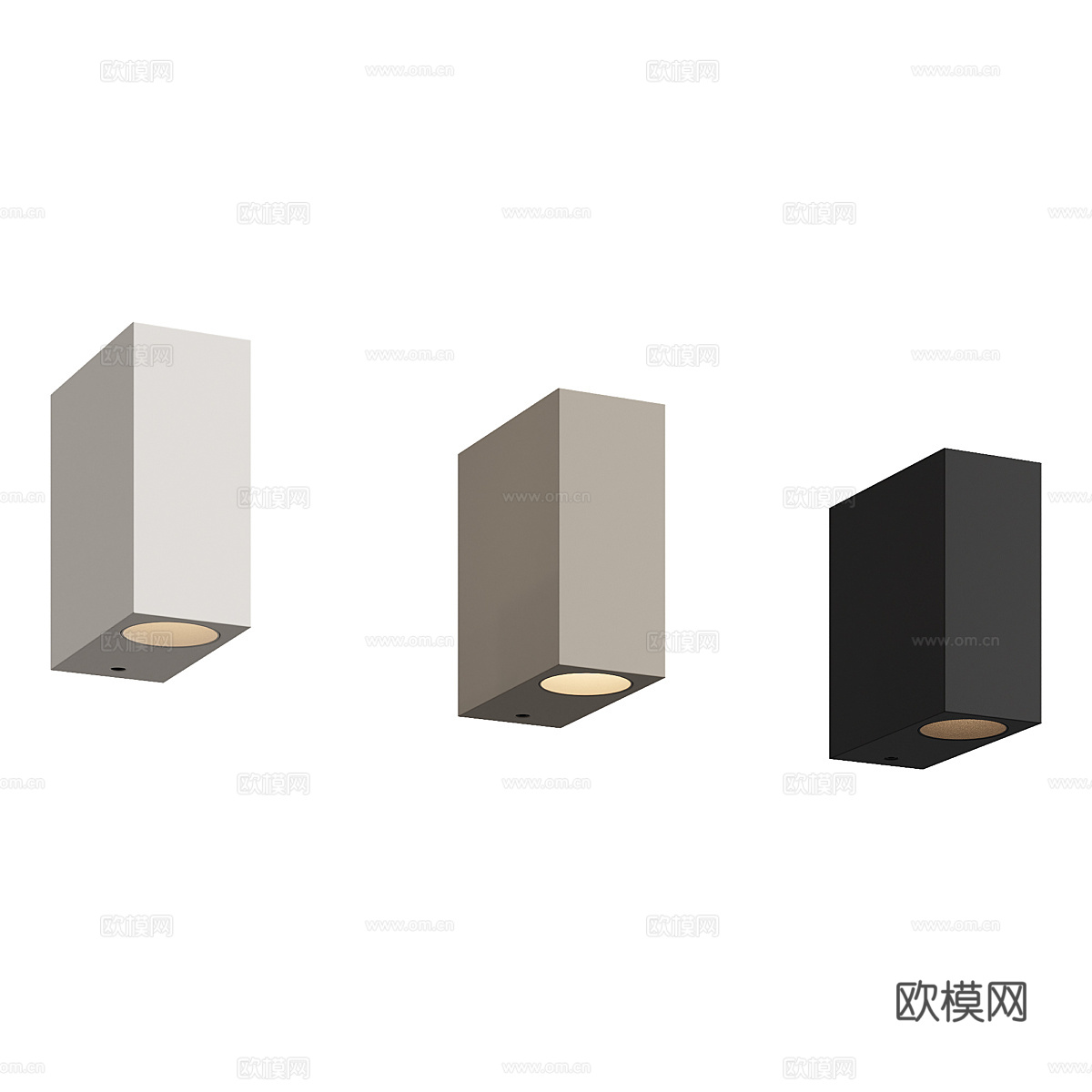 现代极简 Vibia 壁灯3d模型