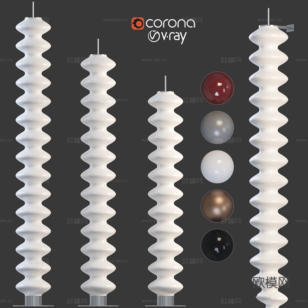 TUBES MILANO垂直款3d模型下载