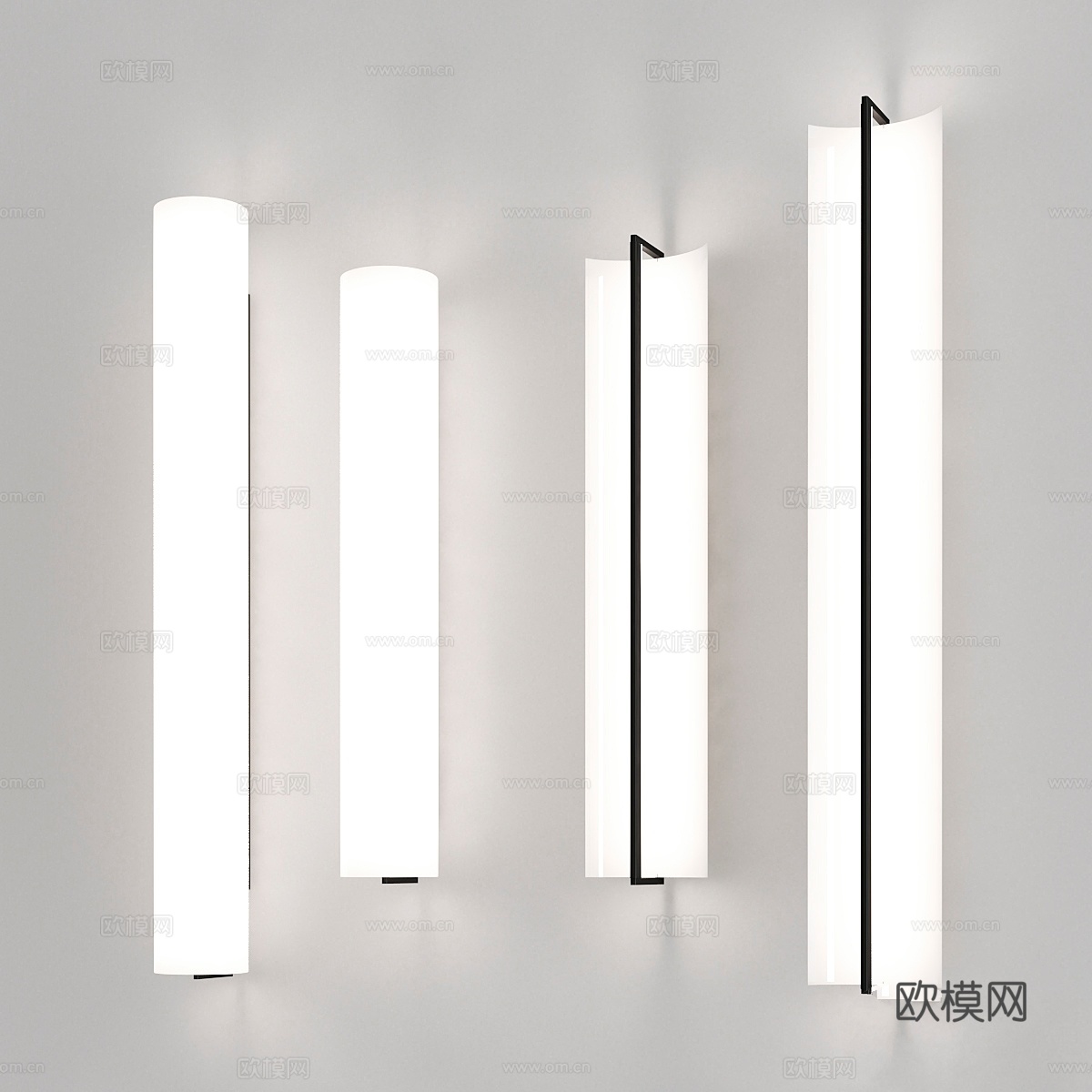 Kontur壁灯系列3d模型下载