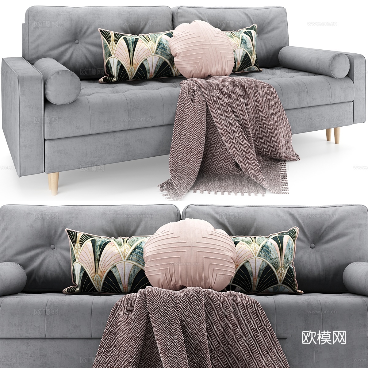 Citeno六色沙发（Smart Grafit Barhat3d模型下载