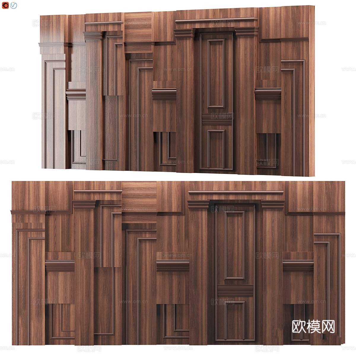 墙板系列 - Crios3d模型下载