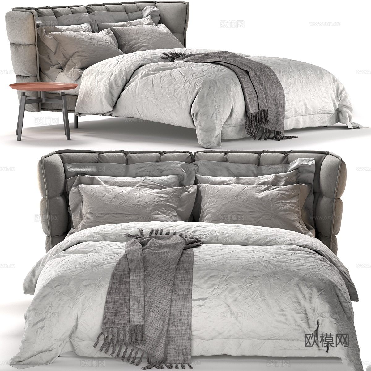 B&B Italia 谷壳系列3d模型下载