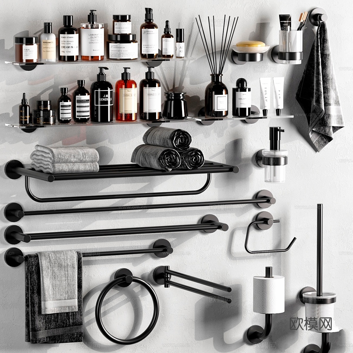 Grohe Essentials配件3d模型下载