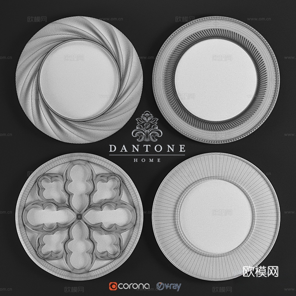 Dantone圆镜3d模型下载