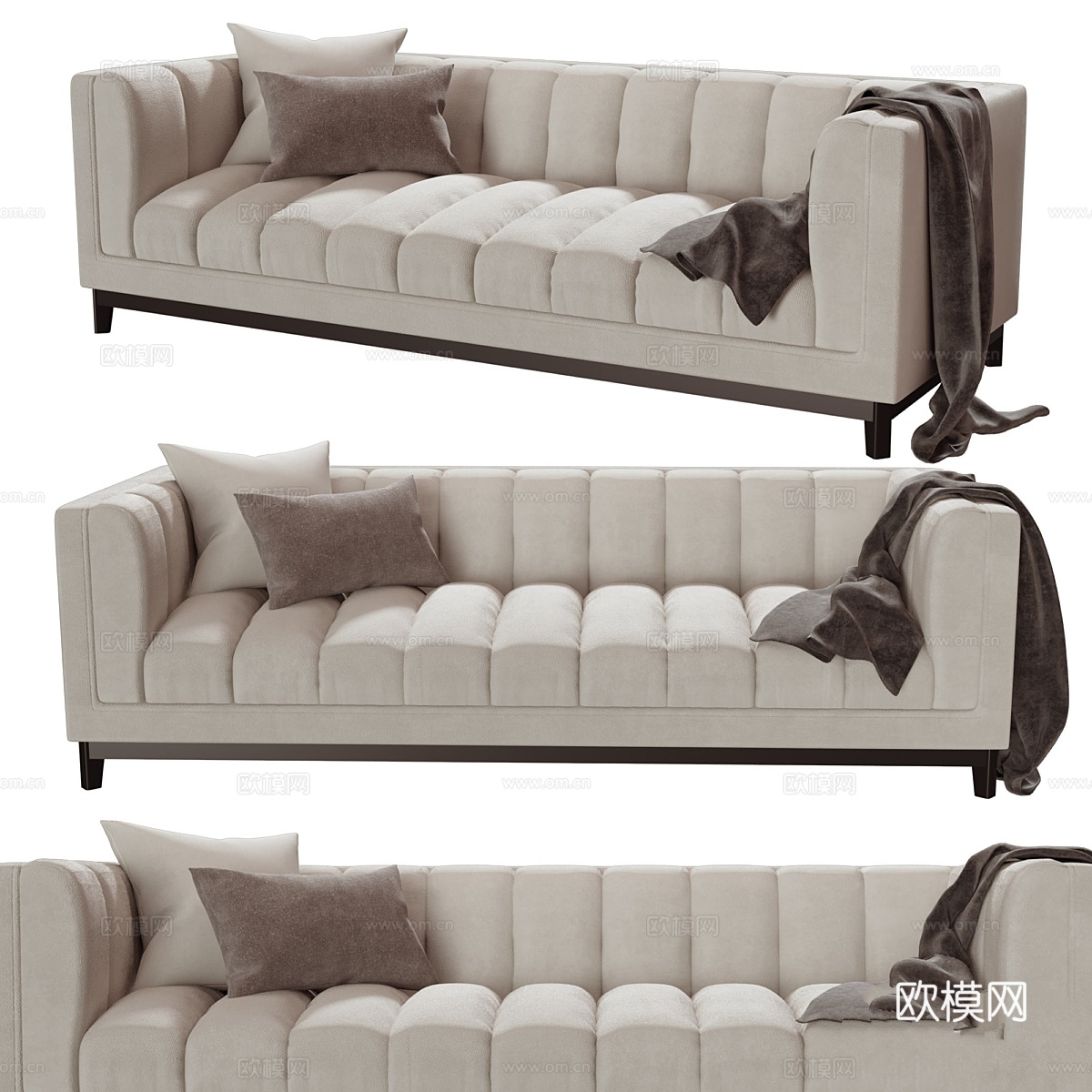 迪特马尔·艾克霍尔茨双人沙发3d模型下载