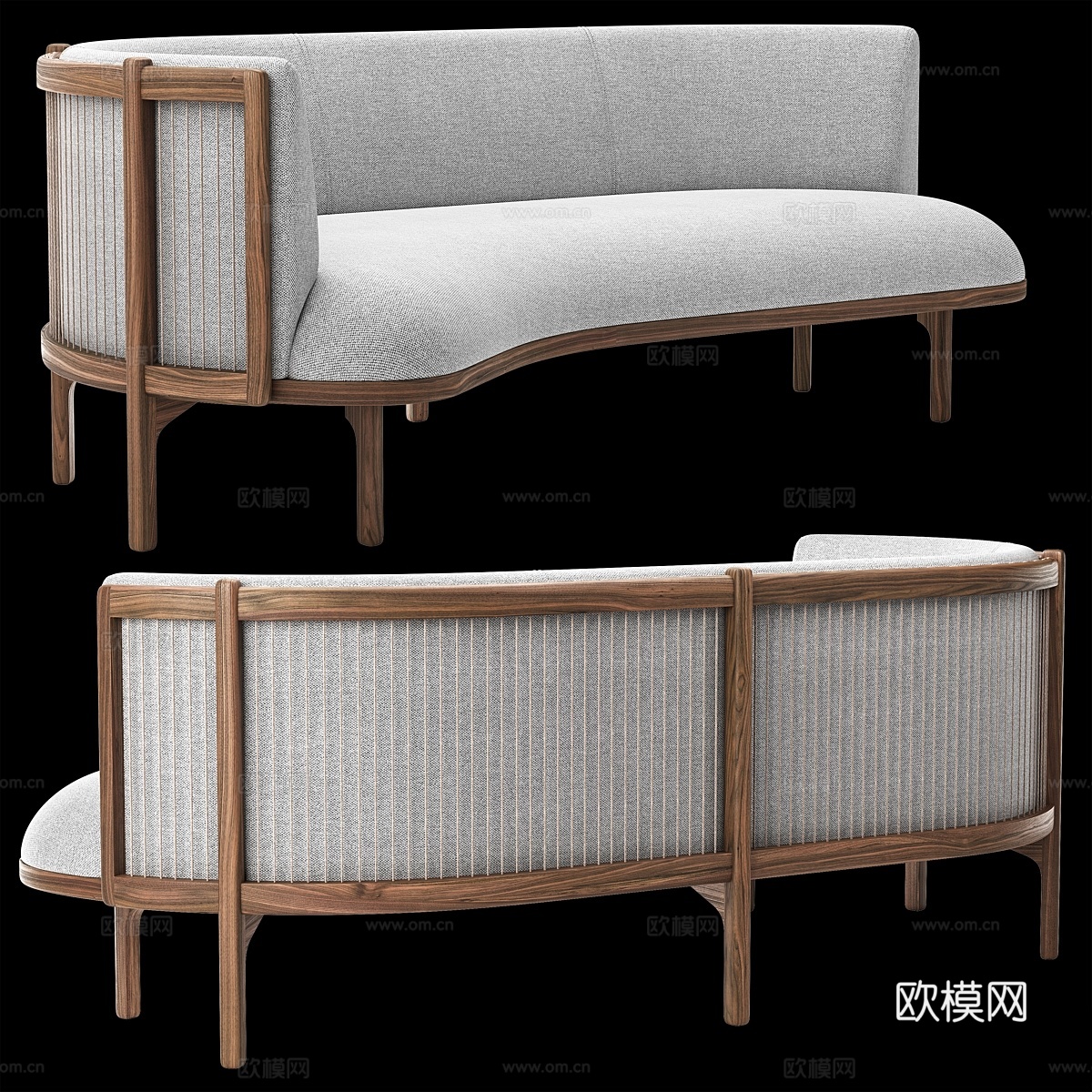 RF1903侧向沙发3d模型下载