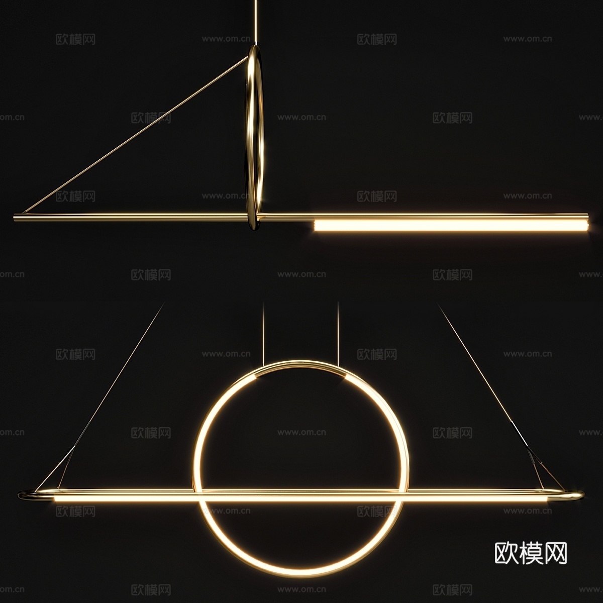 Lampatron DAGRUNG &amp; SIRIS 吊灯3d模型