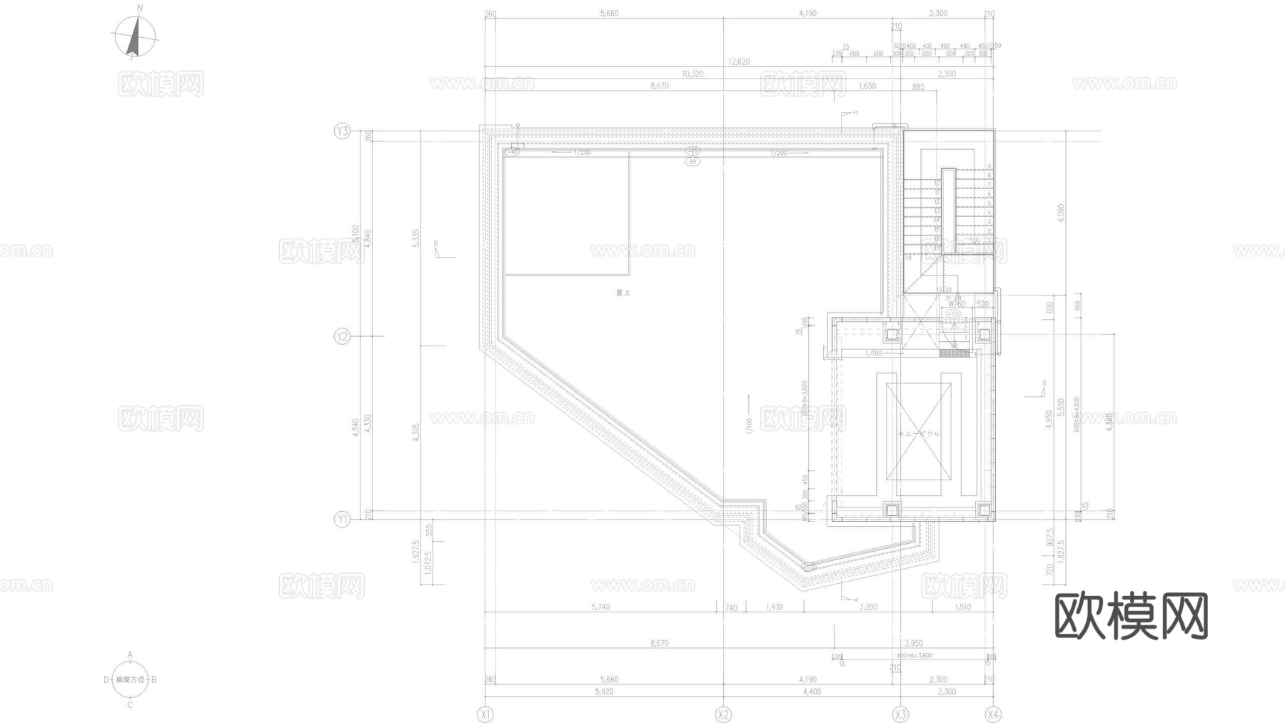 高层建筑公寓 商业建筑 高层住宅  写字楼cad施工图