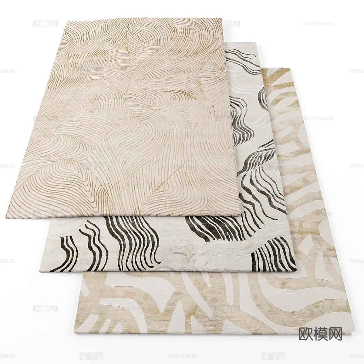 地毯3d模型下载