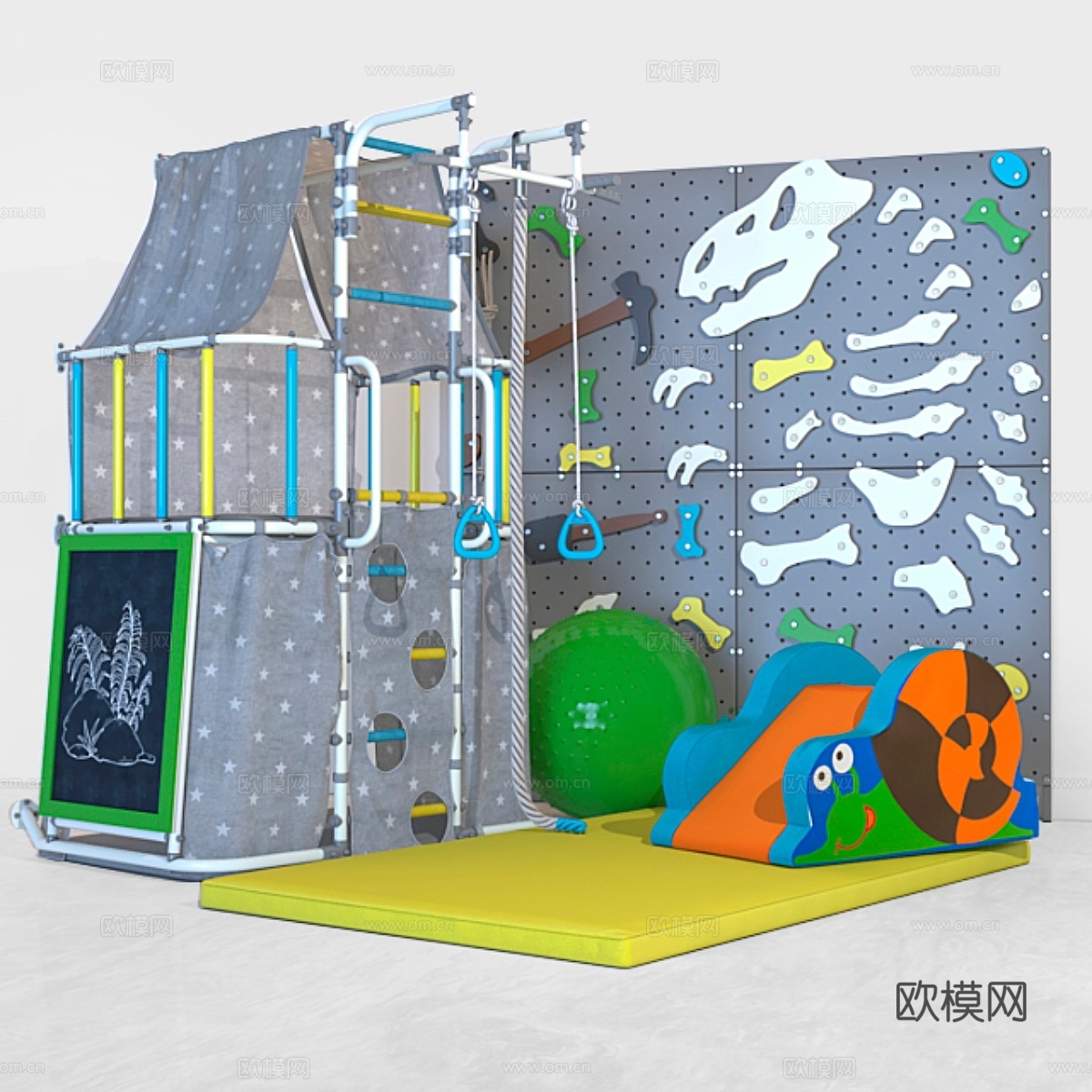 DSK靛蓝2号3d模型下载