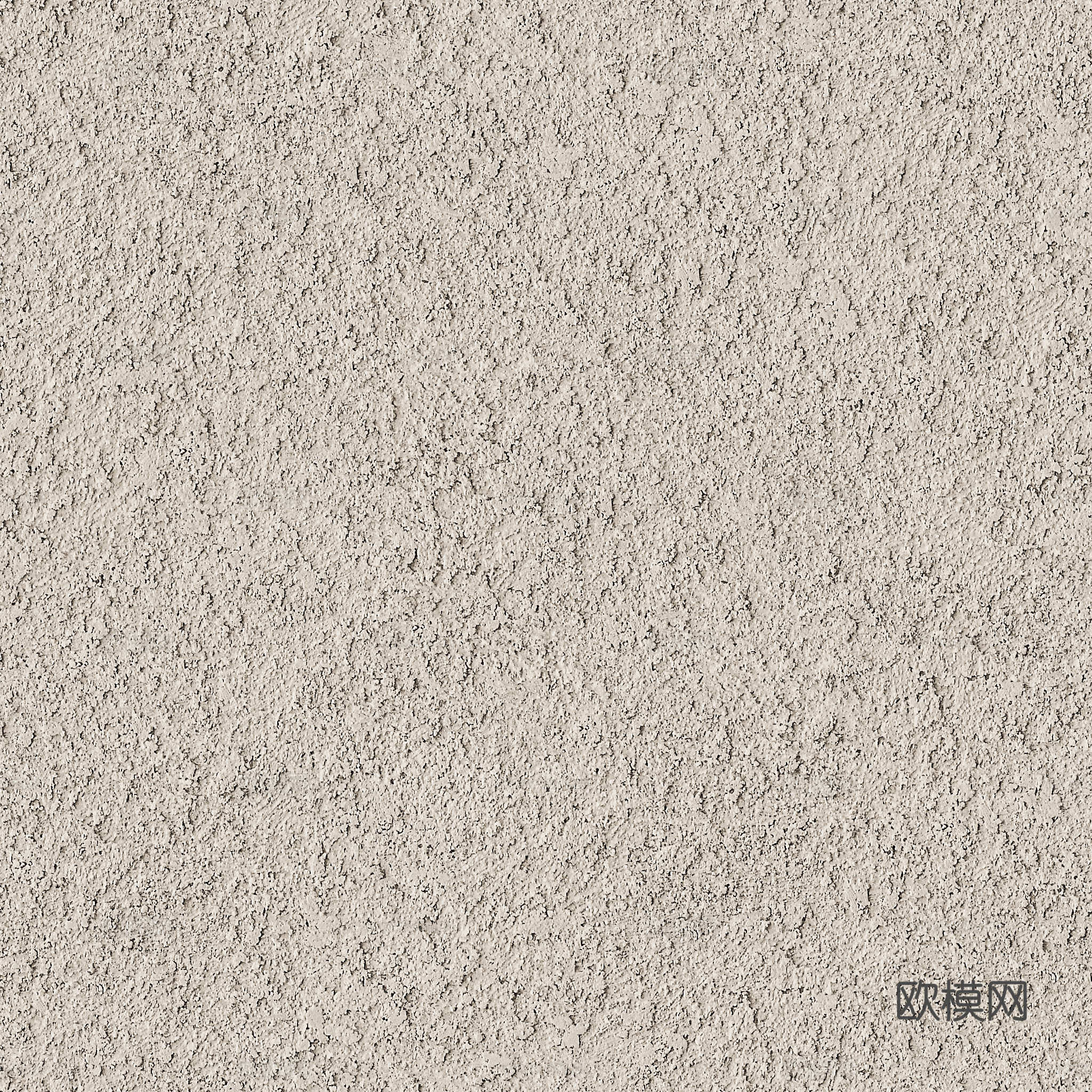 现代无缝土黄色真石漆外墙漆砂岩漆贴图