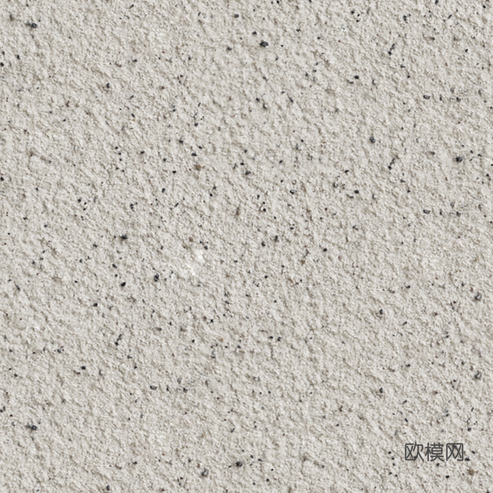 现代无缝米白色真石漆 肌理漆 外墙漆贴图