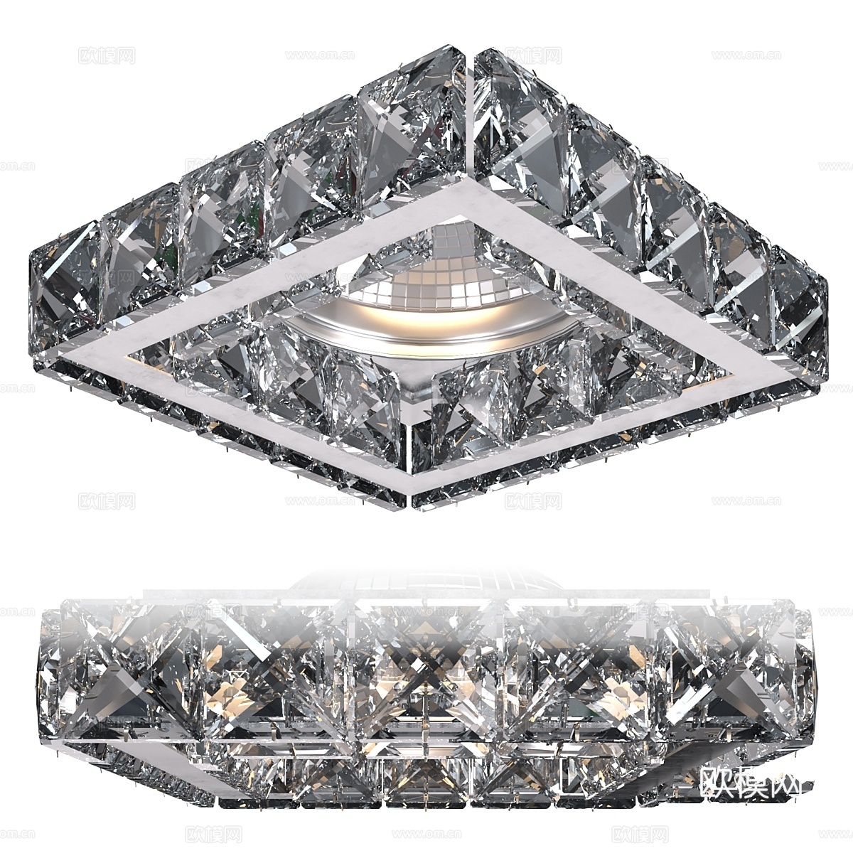 Novotech Neviera 370170水晶嵌入式射灯3d模型下载