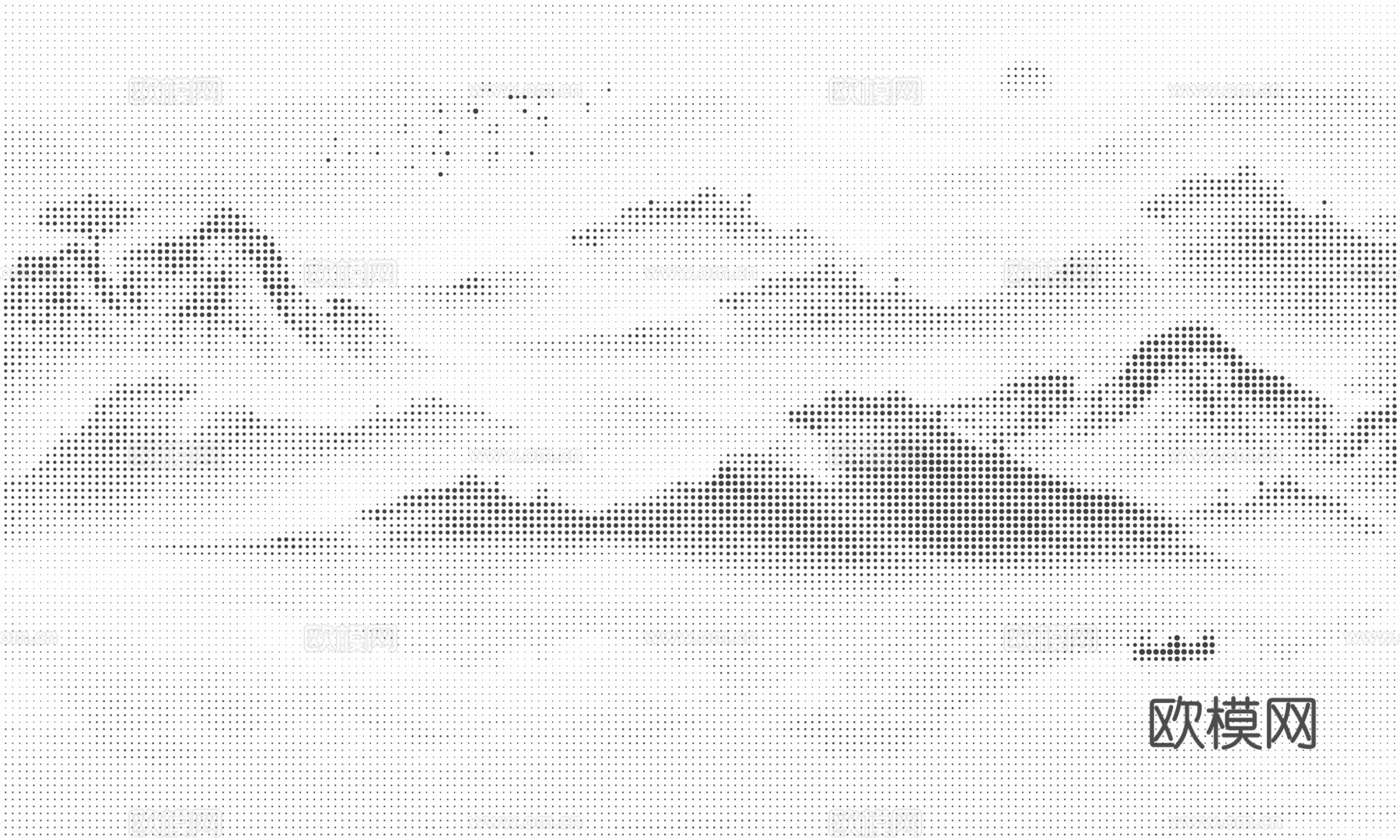 渐变图案冲孔板  洞洞板