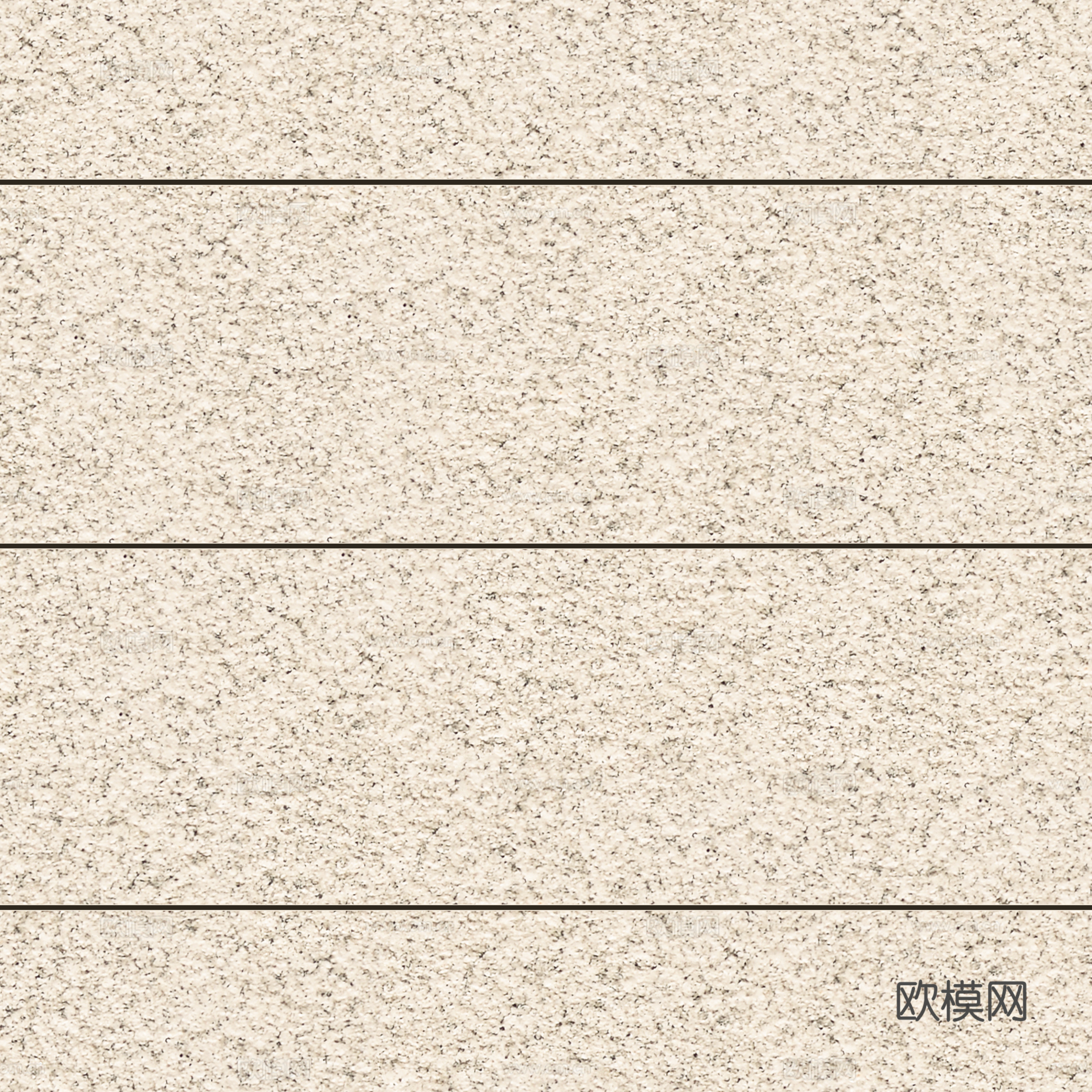 现代无缝米黄色真石漆 肌理漆砂岩漆 外墙漆贴图