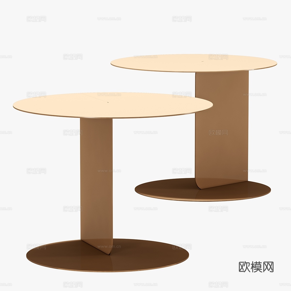 Chips咖啡桌 角几茶几3d模型下载