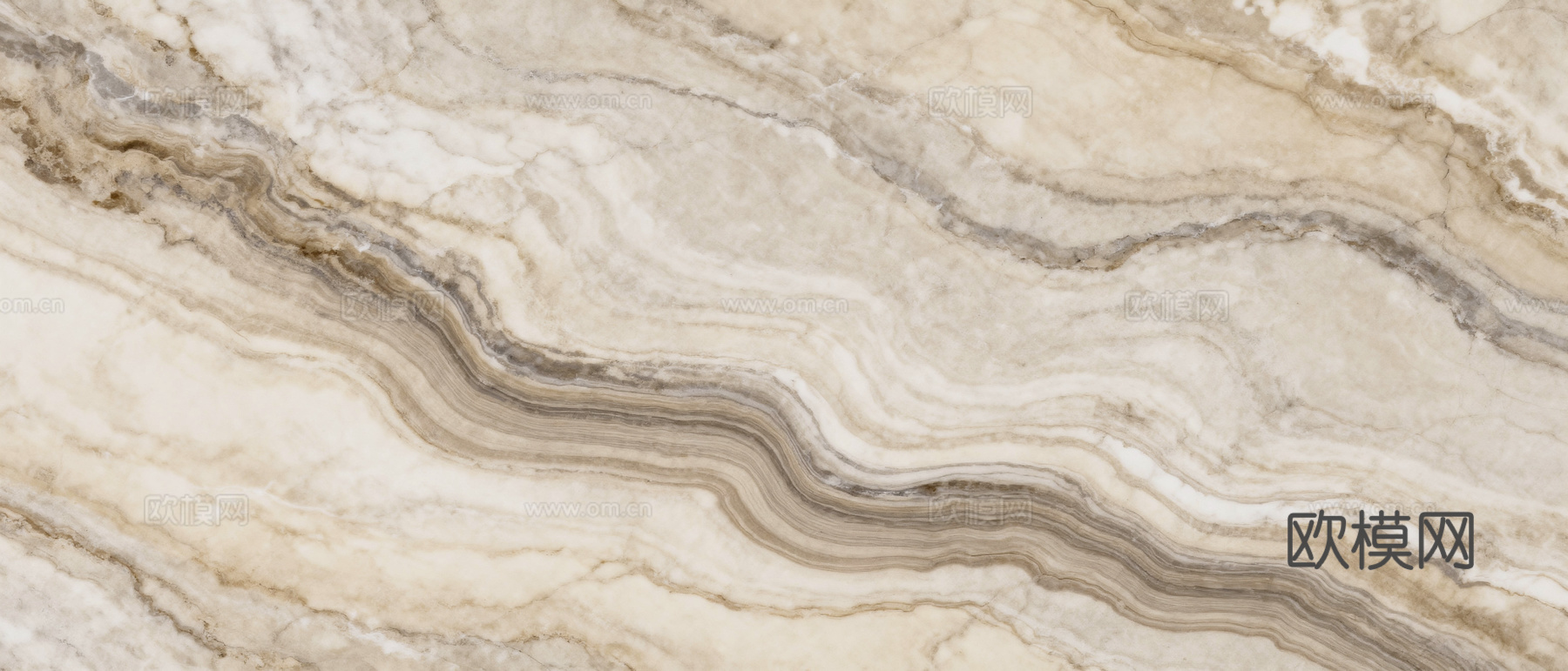 新中式法式山水大理石 米黄大理石 米黄色木纹大理石