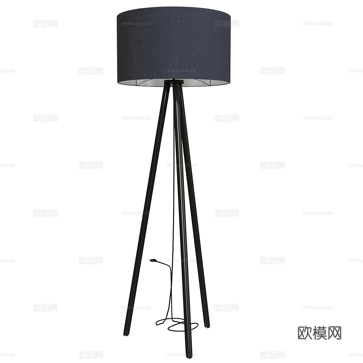 保罗曼·鲁里克落地灯3d模型下载