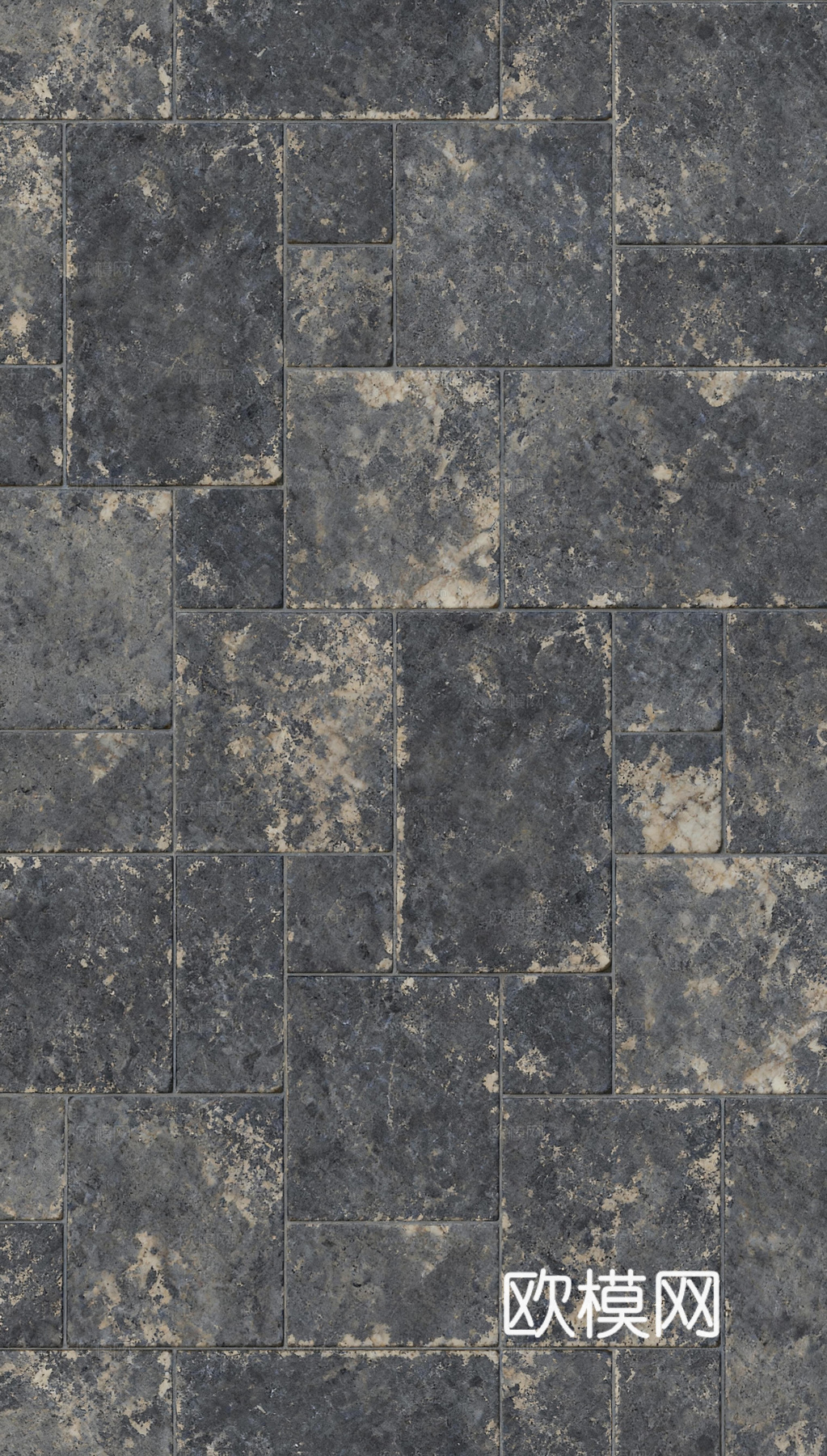 深灰色古堡砖 无缝 灰色做旧仿古砖 诧寂风地砖 罗马拼地砖