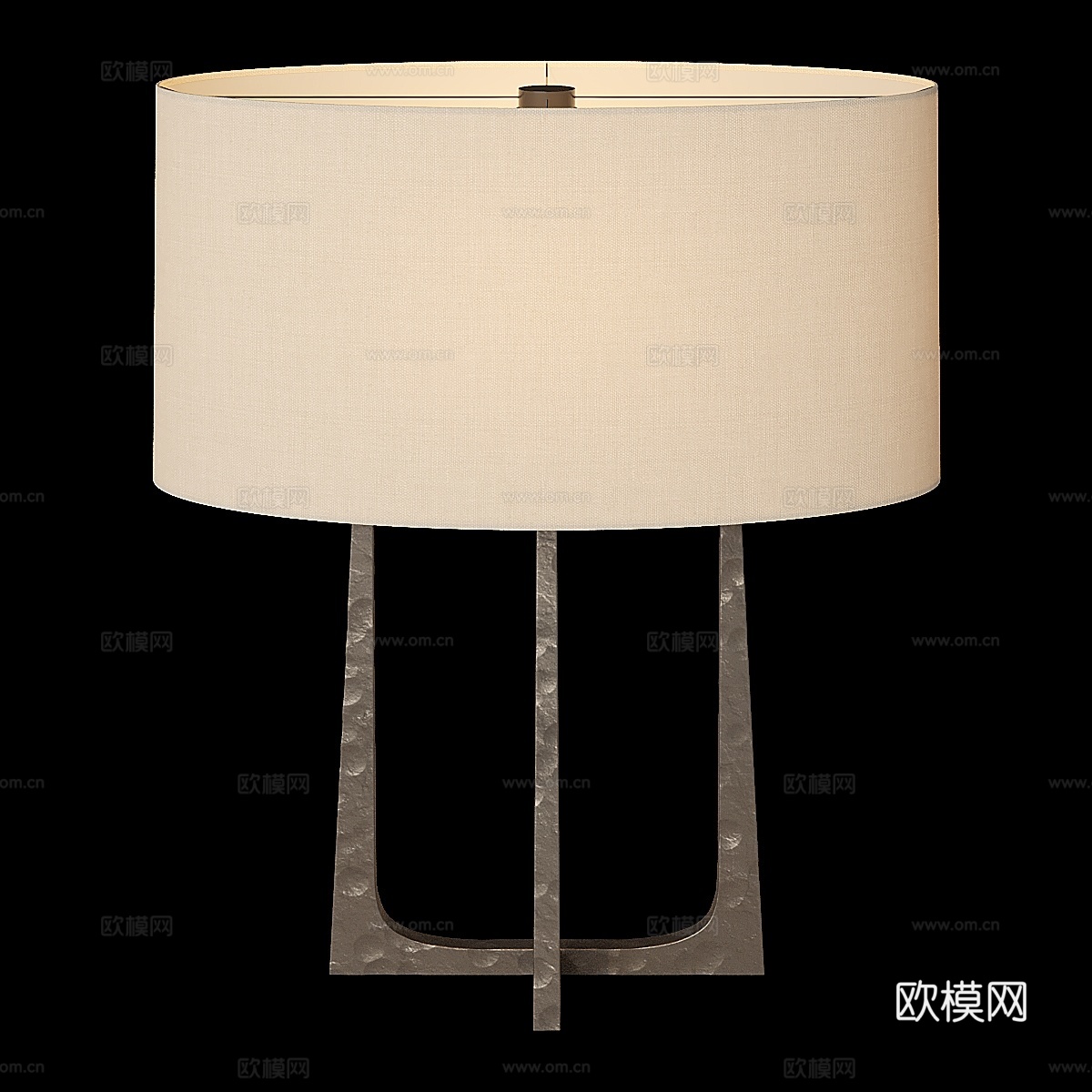 RH 赖特装饰灯3d模型下载