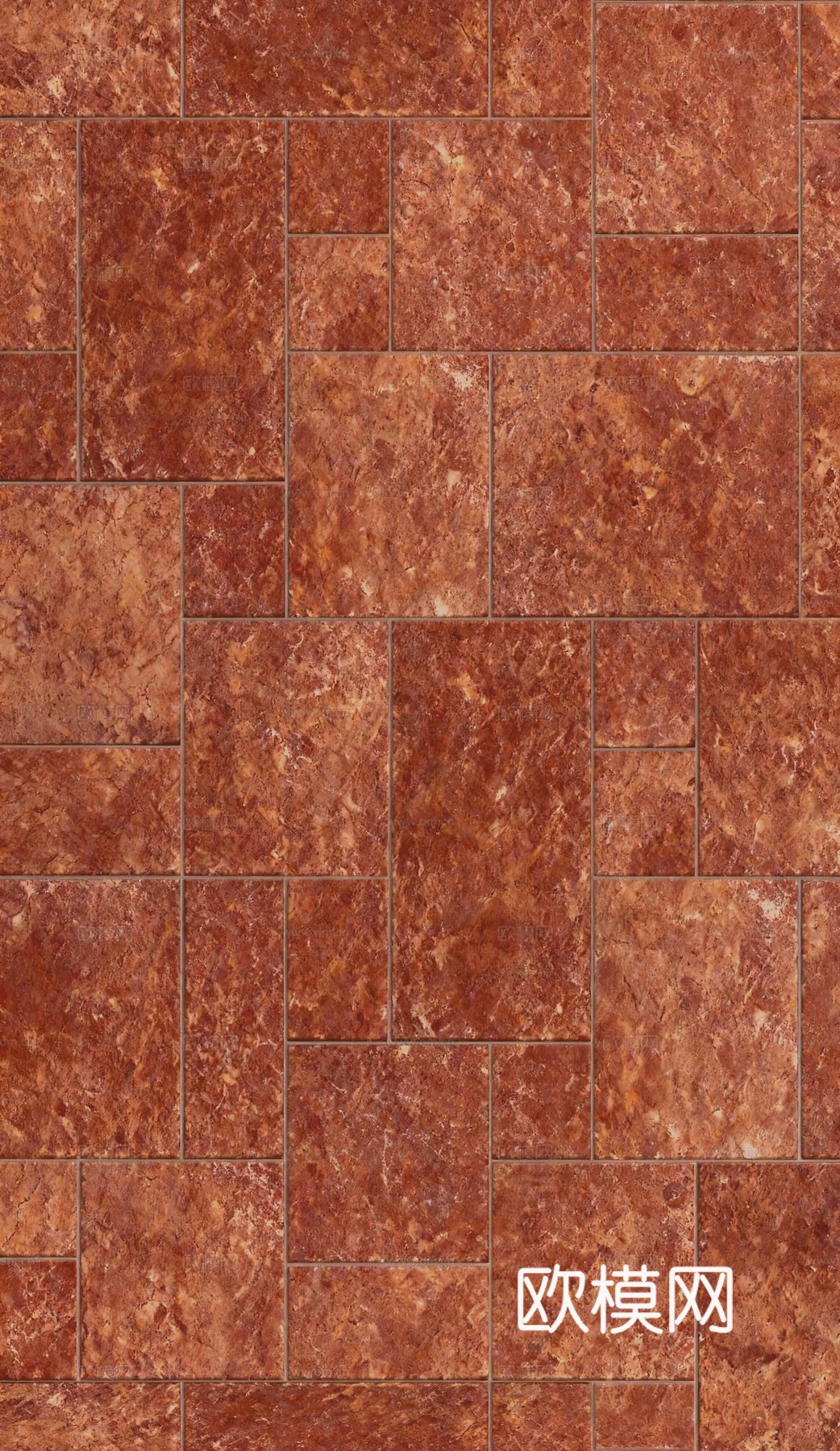 橙色古堡砖 红橙色瓷砖 红色复古砖 红砖拼花