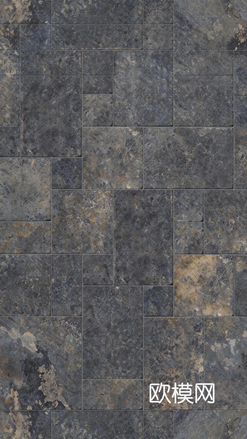 深灰色古堡砖 无缝 灰色做旧仿古砖 诧寂风地砖 罗马拼地砖