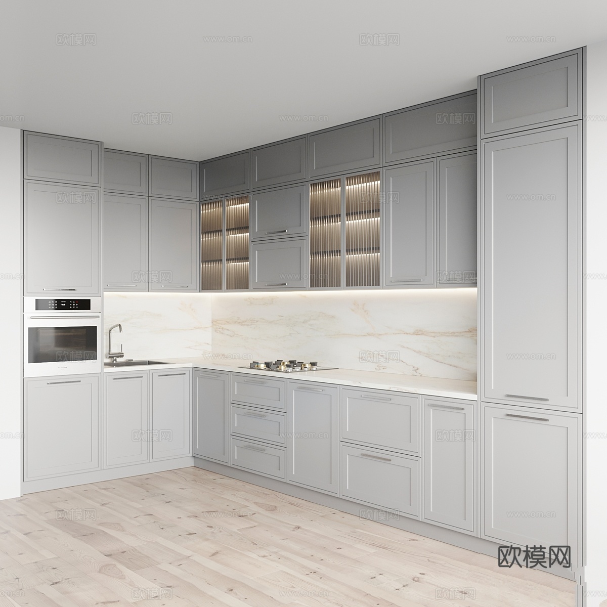 厨房 0593d模型下载