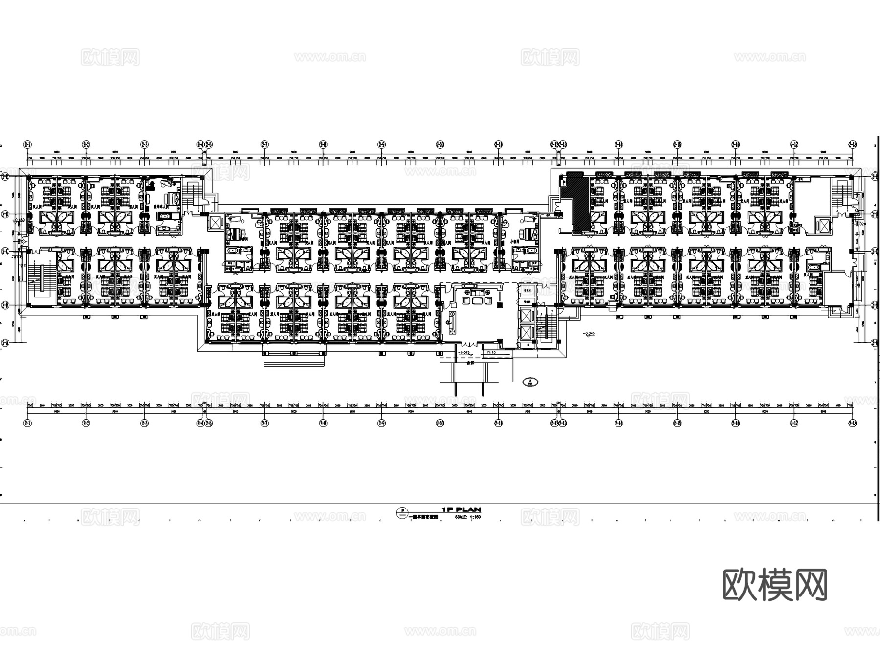 山西晋城晋邦大酒店室内工装CAD施工图cad施工图