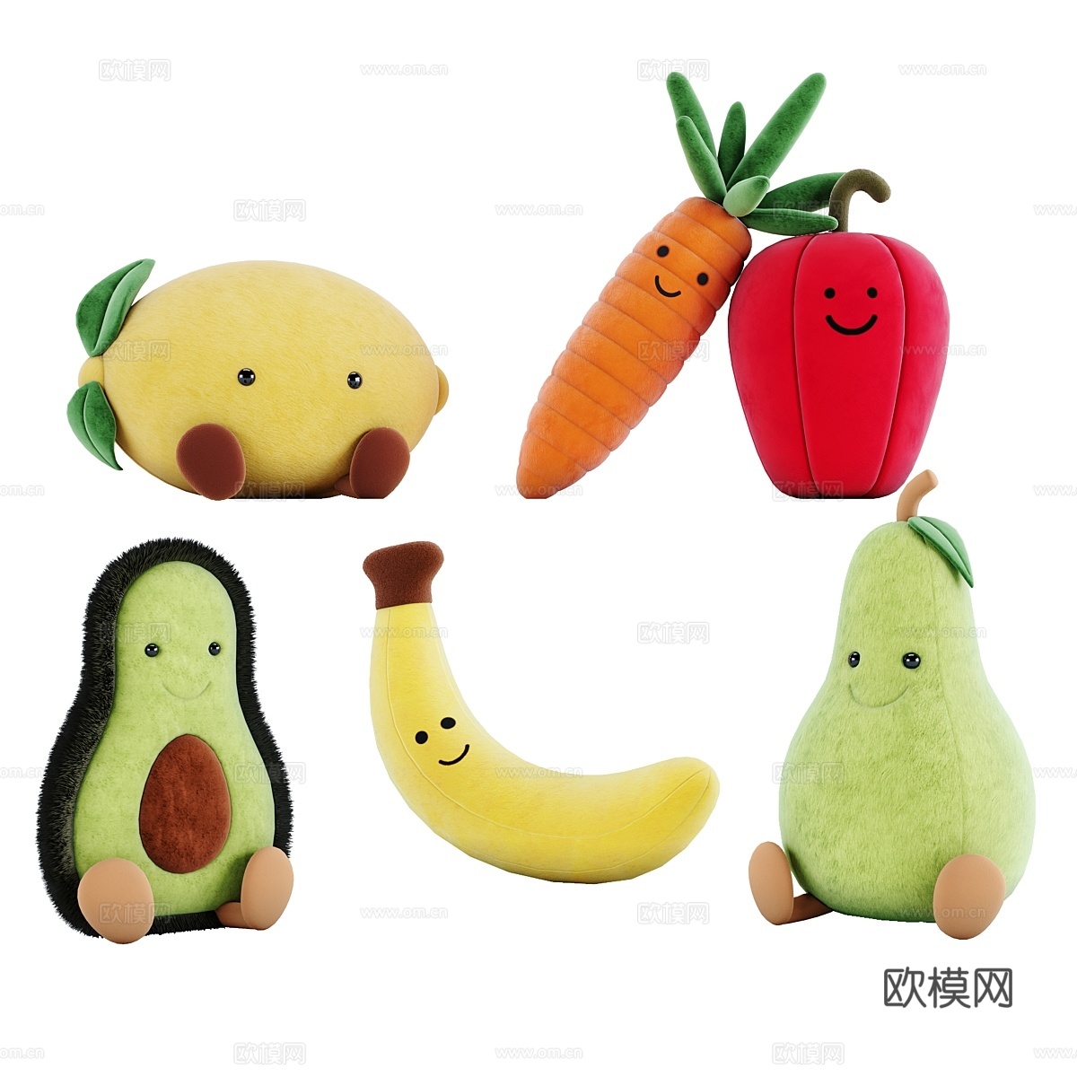 Amusable玩具套装3d模型下载