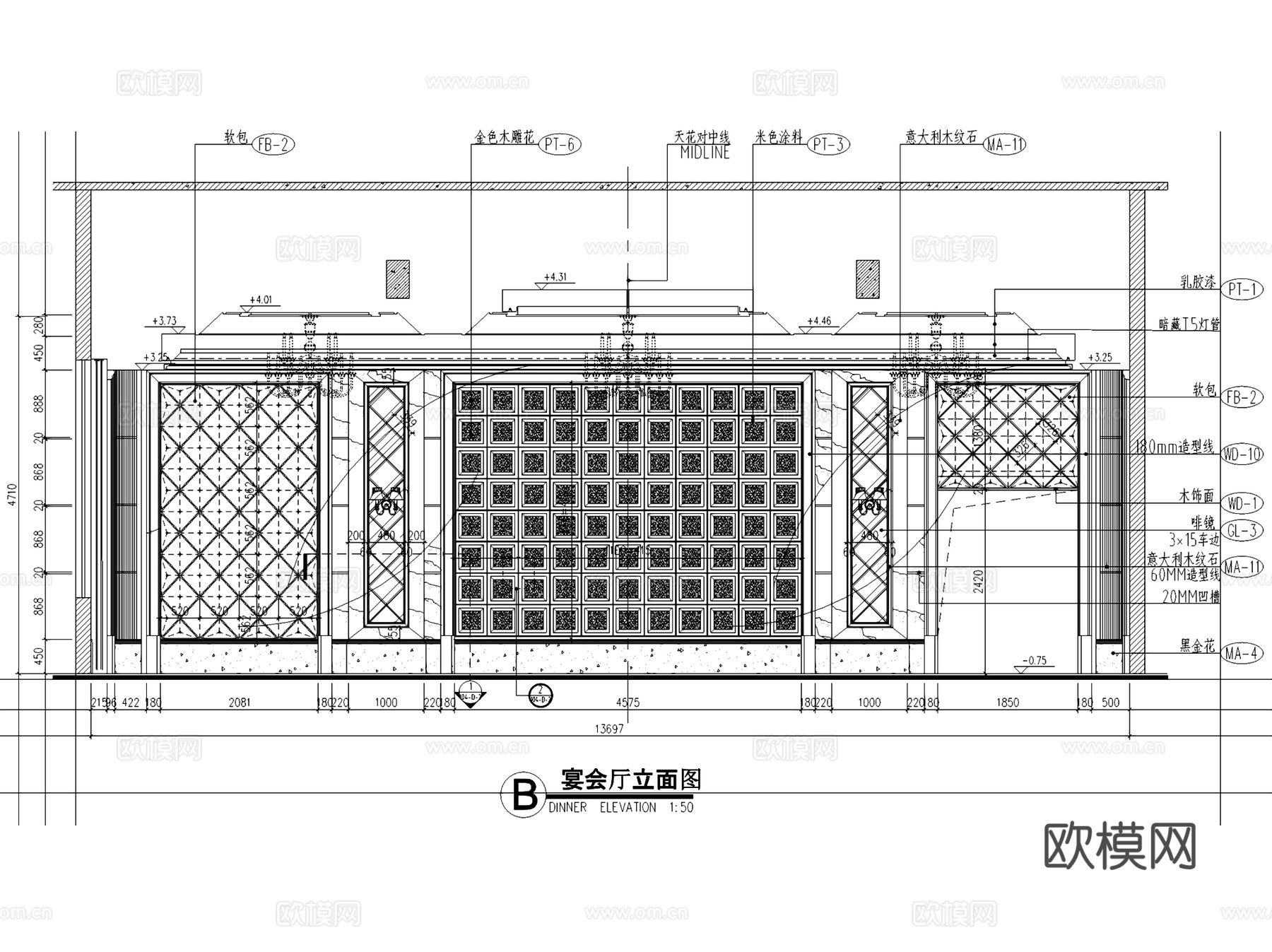 沙特TAIF塔伊夫酒店室内工装CAD施工图cad施工图