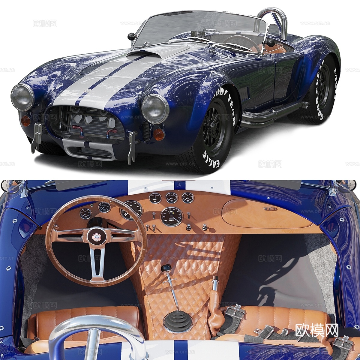 谢尔比眼镜蛇4273d模型下载